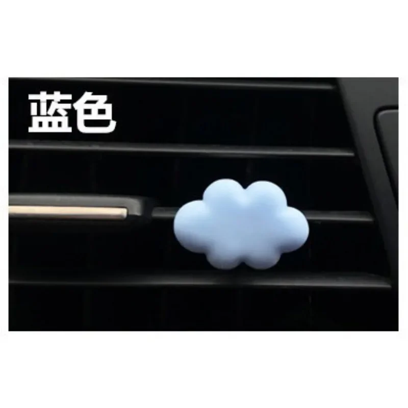 Новый полимерный зажим для духов с мультяшным изображением белого облака