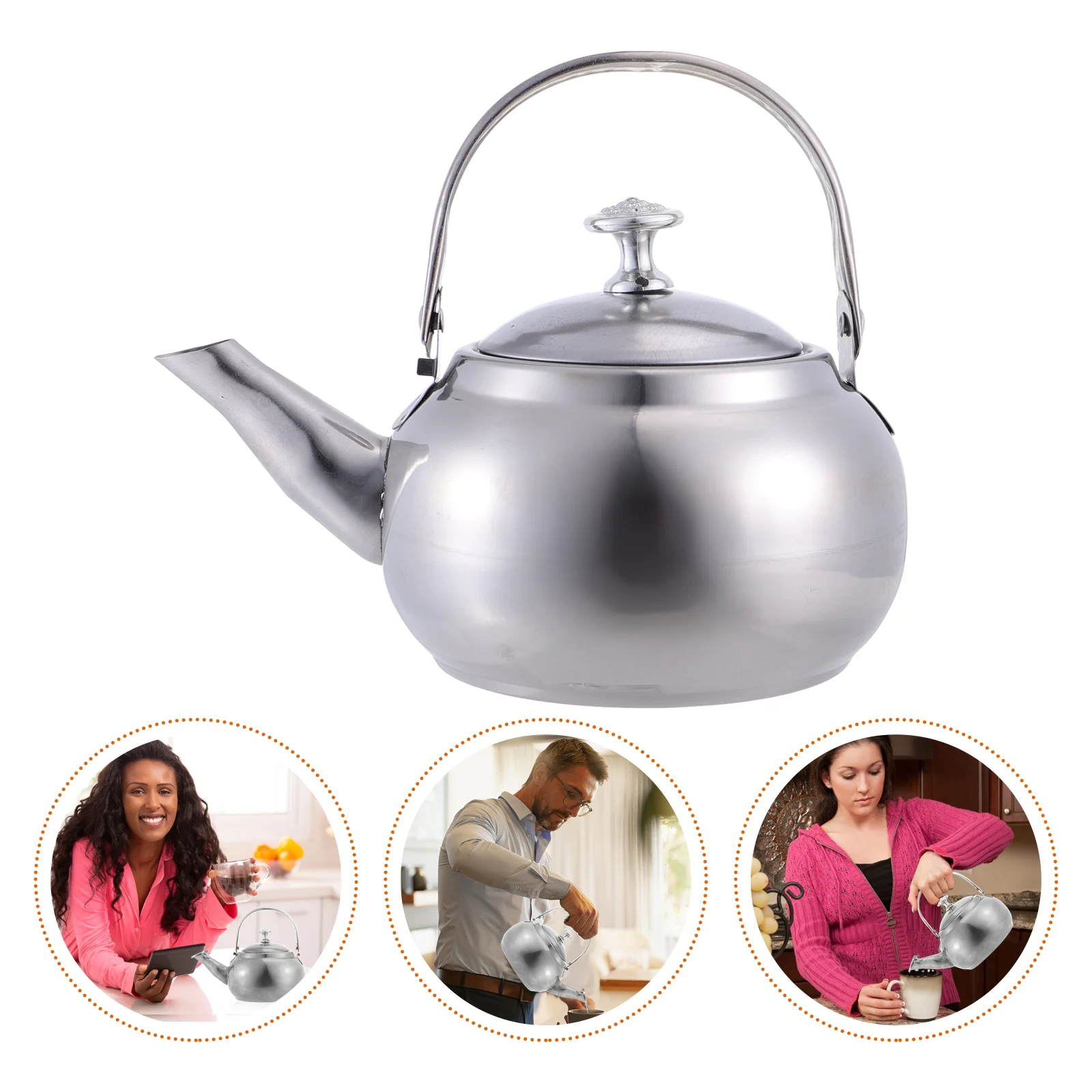 

Boiling Water Kettle Camping Tea Kettle Hot Water Kettle Gooseneck Tea Kettle Pot Stove Tea Kettle Handle