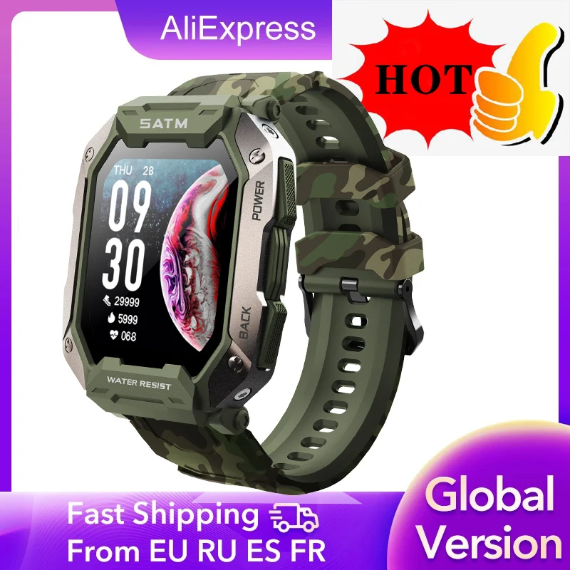 

Смарт-часы NEWWEAR мужские водонепроницаемые (5 атм), 1,71 дюйма, 280*320