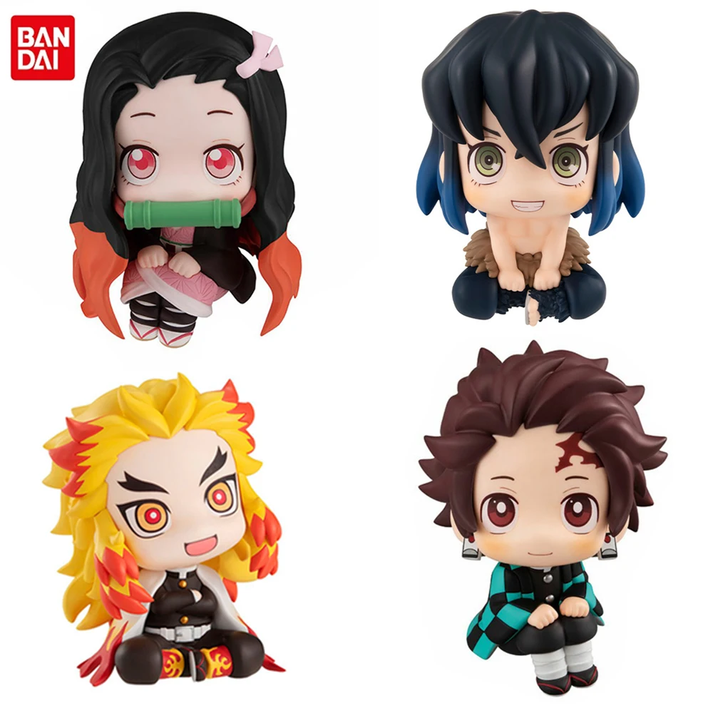 

Anime Demon Slayer Kimetsu no Yaiba figure Kamado Tanjirou Action Figure Agatsuma Zenitsu Nezuko Warrior PVC Model Toys 7CM