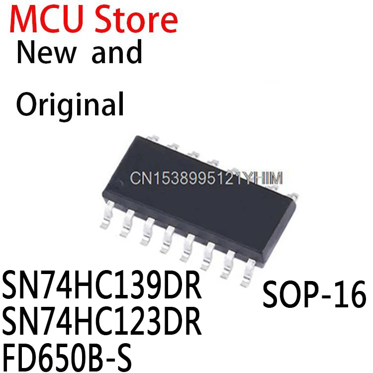 10 шт. 74HC139D SOP16 74HC139 SOP16 SOP SN74HC139 74HC123D 74HC123 SN74HC123 FD650S FD650 IC SN74HC139DR SN74HC123DR FD650B-S