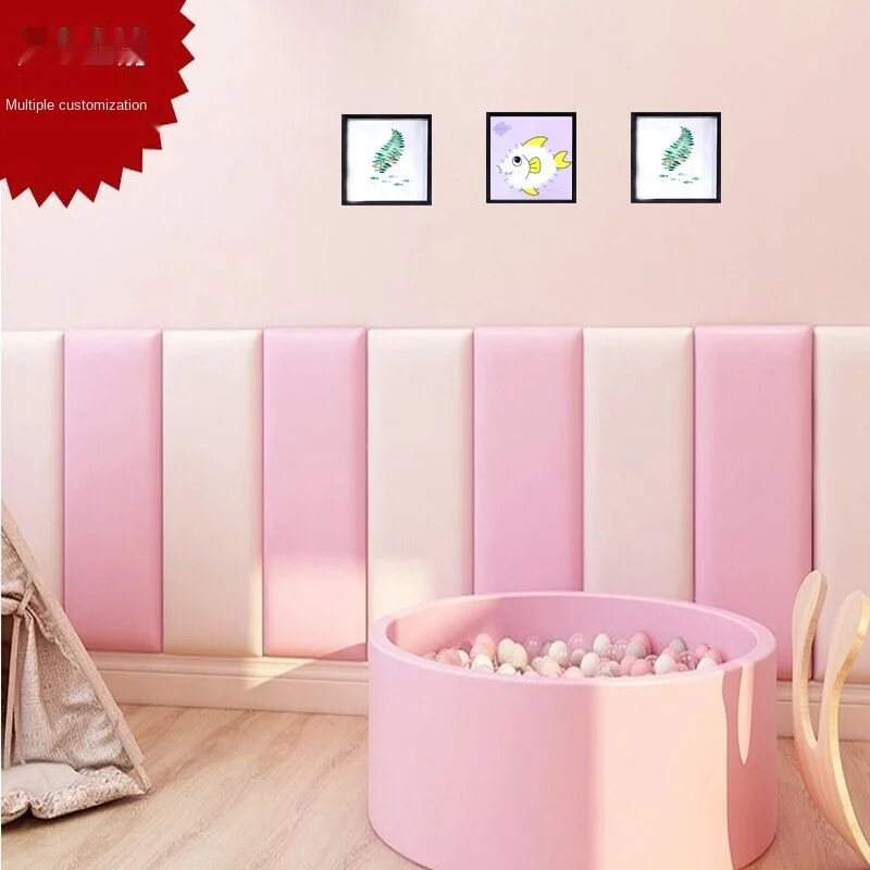 

Headboard wall stickers anti-collision tatami room decoration soft bag self-adhesive