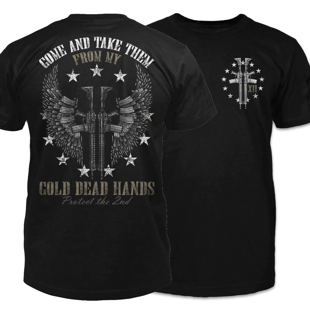 

Defense Weapons with Wings of Magazines and Ammunition Design Premium T-Shirt. Cotton Short Sleeve O-Neck Mens T Shirt New S-3XL