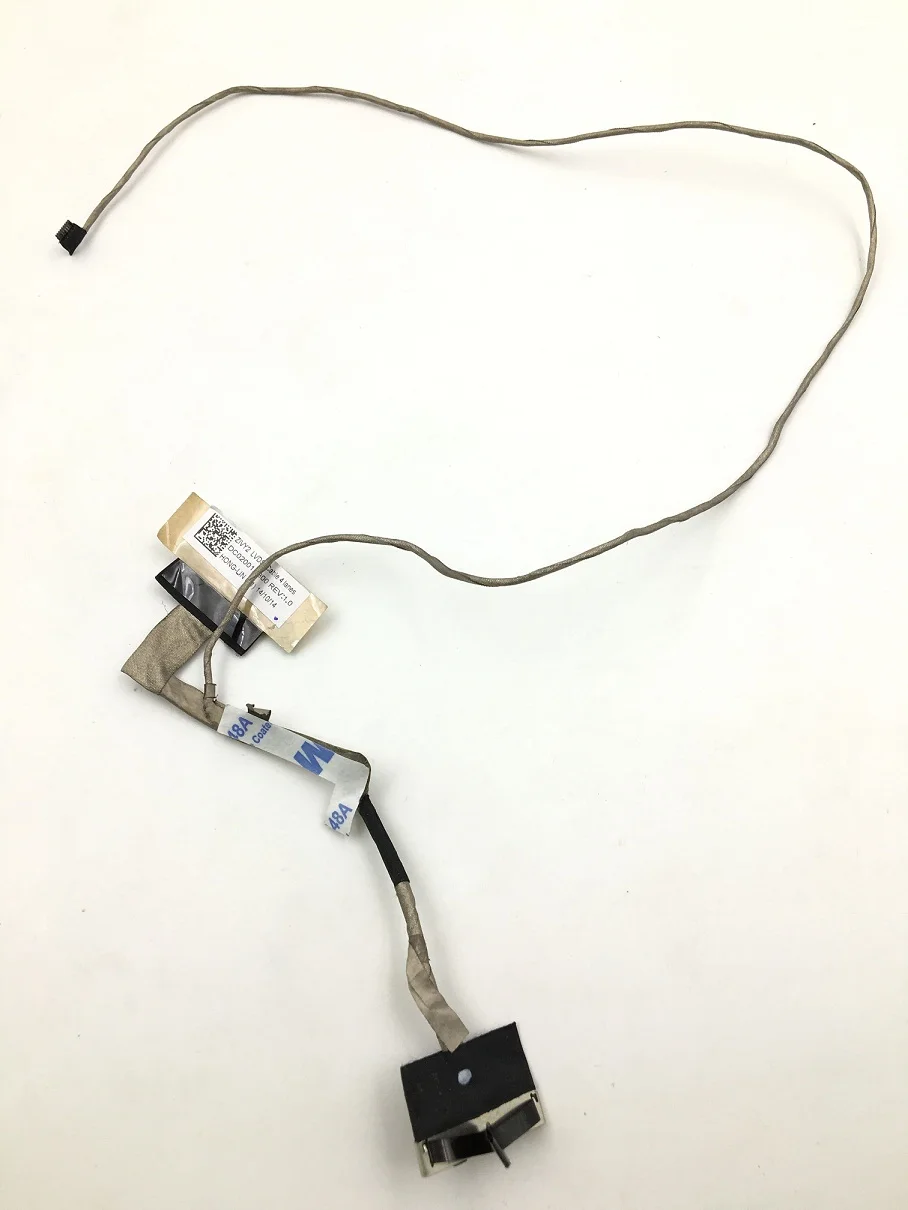 

WZSM New LCD Flex Video Cable non touch 30 pin for Lenovo Y50 Y50-70 ZIVY2 laptop cable P/N DC02001YQ00