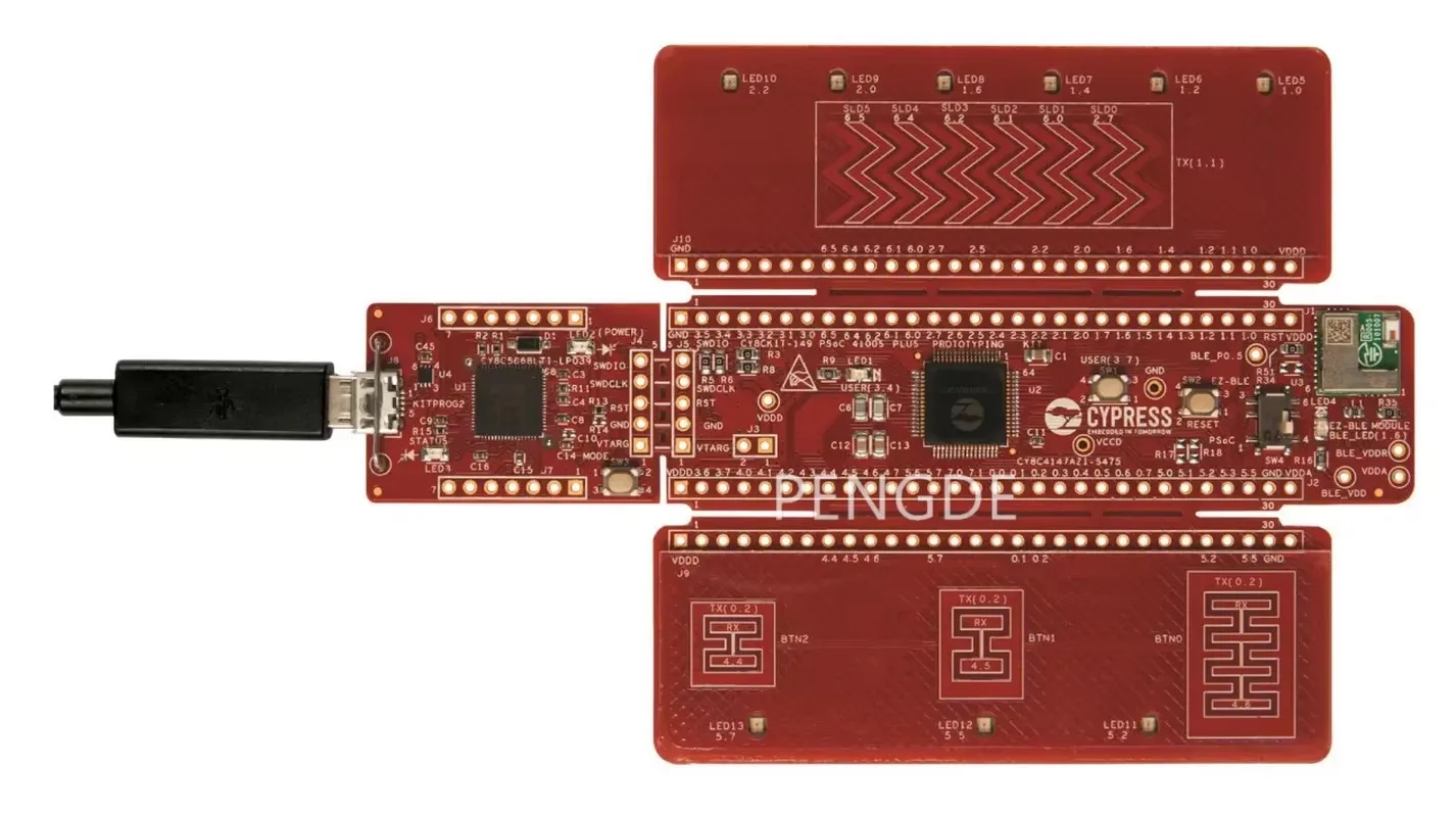 CY8CKIT-149 PSoC 4100S Plus CY8C4147Z1 Новая макетная плата CapSense