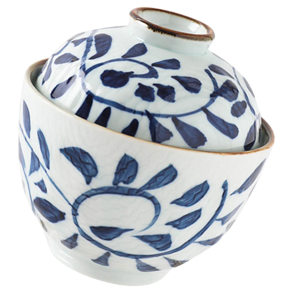 

Japanese Ramen Bowls Stew Bowl Ceramic Stock Pot Stew Pan Braising Pan Lid Ceramic Soup Pot One Piece Waterproof Stew Pot Lid