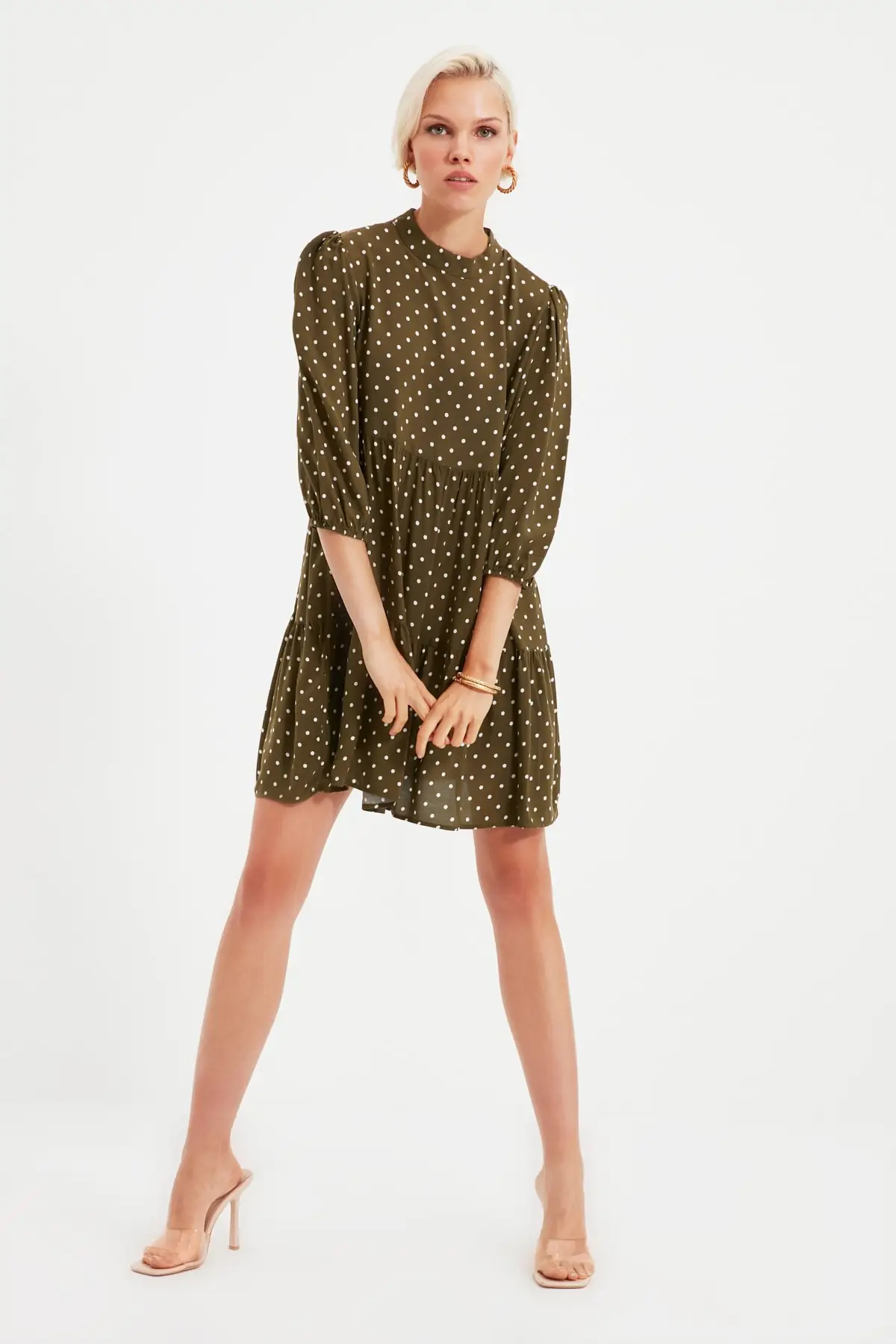 

Trendyol Petite Polka Dot Dress TWOAW22EL0568