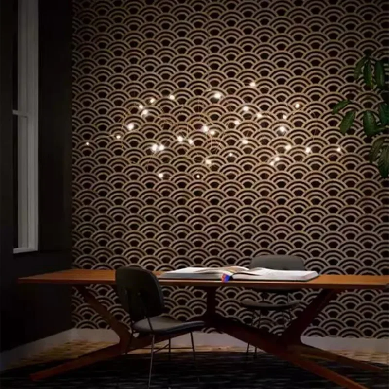 Современная люстра из флока Moooi светодиодные подвесные светильники со