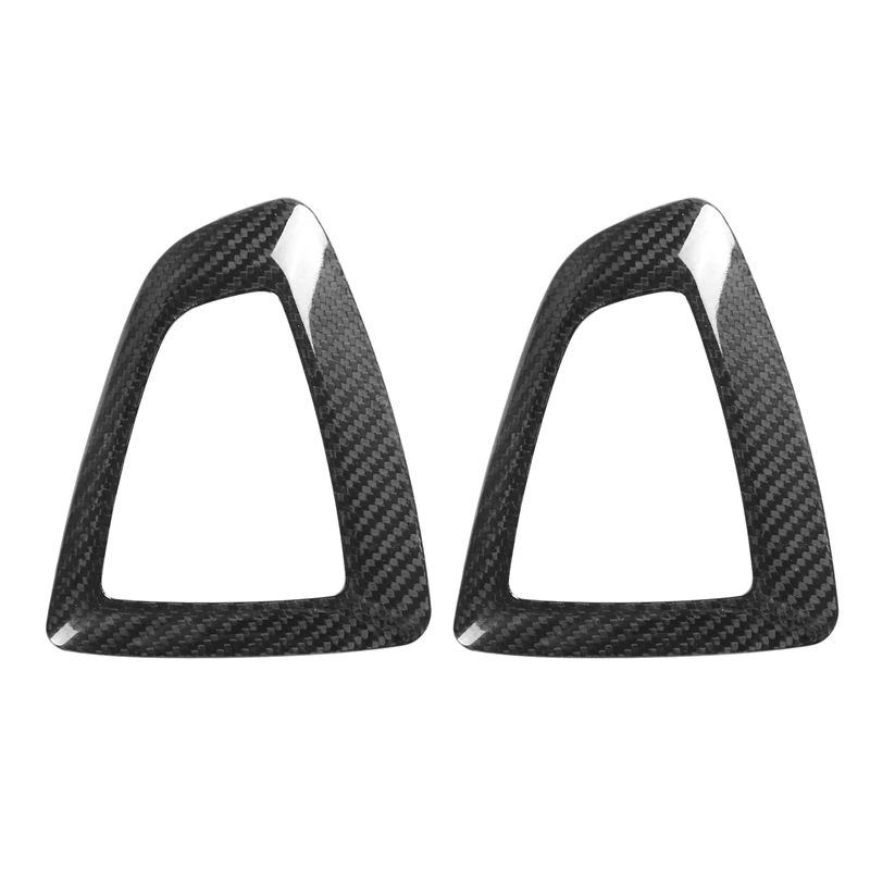 

2X Carbon Fiber Car Gear Shift Knob Cover Sticker For BMW F30 F31 F35 F20 F21 F22 F23 RHD