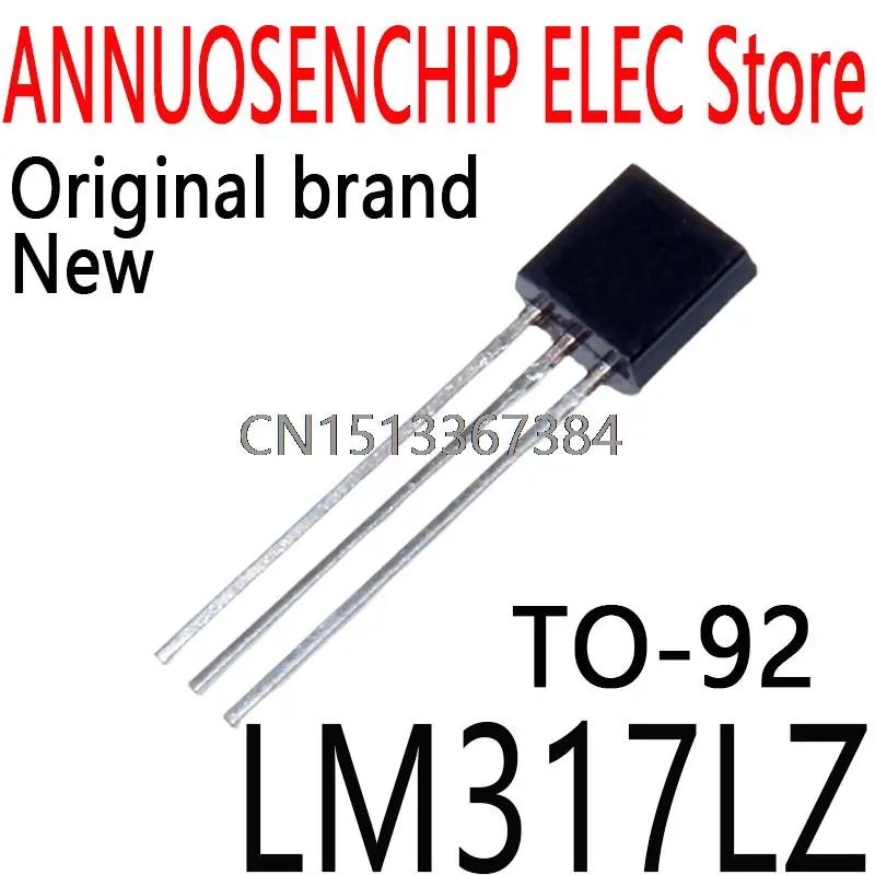 500 шт., новинка и оригинал, LM317 TO92 от 1,2 В до 37 в, мА, а, LM317LZ