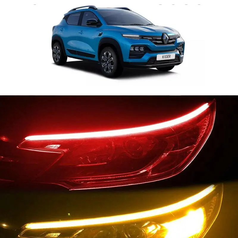 

30cm 45cm 60cm Startup Scan Flow turn signal Light For Renault Kiger Arkana Triber twingo vel satis wind zoe talisman trafic