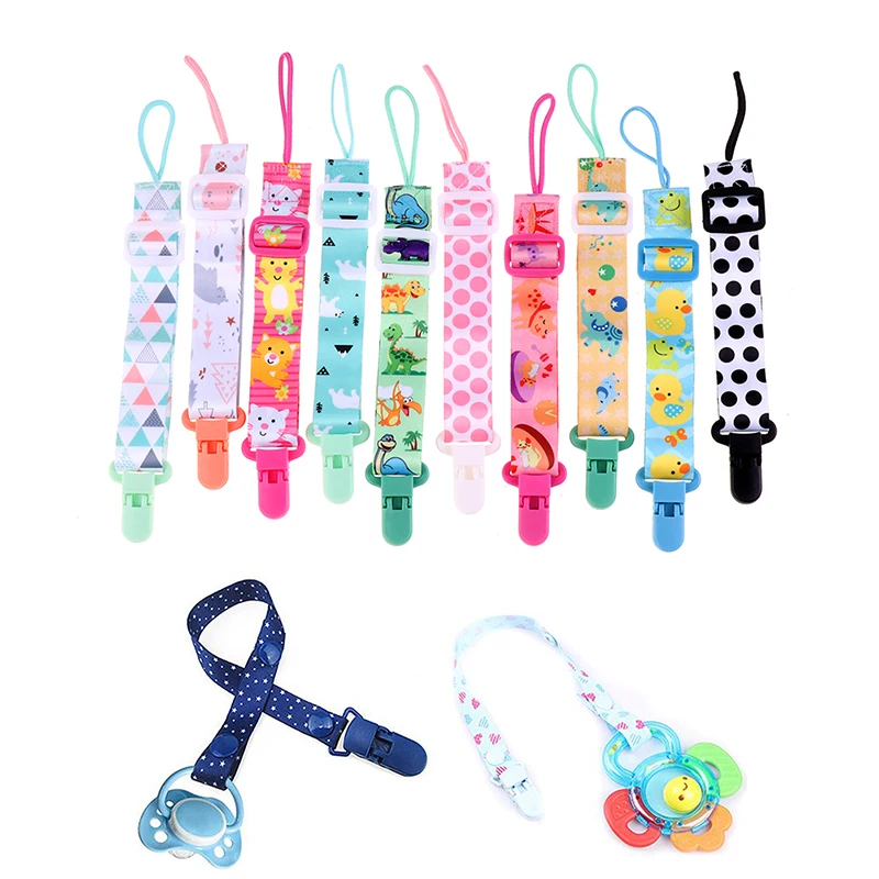 

Adjustable Pacifier Chain Comfortable Cute Pacifier Clip Baby Fake Pacifier Clip Pacifier Cartoon Children Pacifier Clip