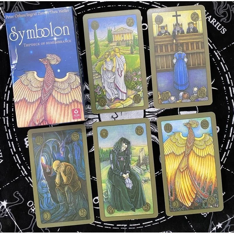 

Tarot Deck Oracles Card English playing cards with PDF guide Affectional Divination Fate Game Mysterious Divination