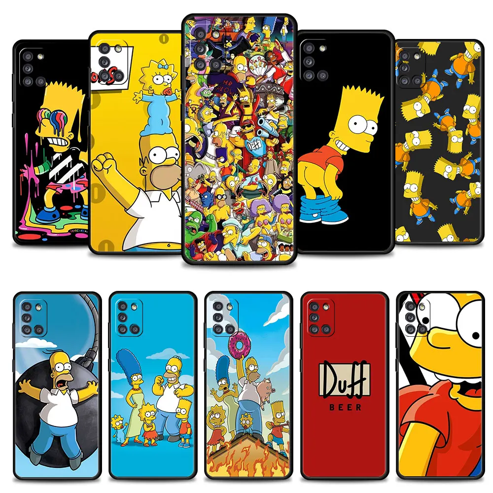 

Full Homer Simpson For Samsung Galaxy A32 4G A31 A51 A12 A02s A21s A41 A72 A52 A71 A03s A53 A73 A22 A23 A13 A33 Phone Cover
