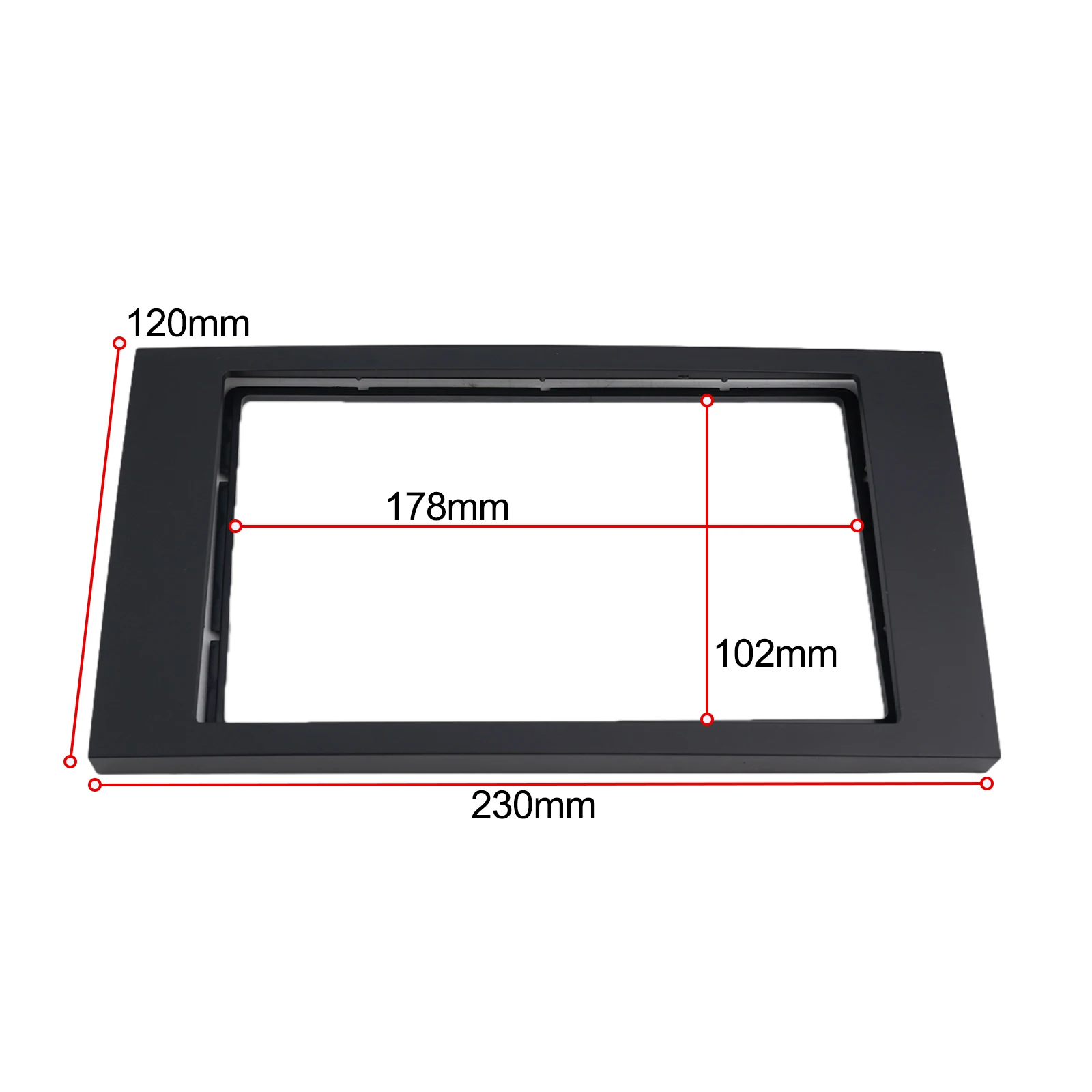 Double Din Stereo Fascia Set Инструмент Автозапчасти Совершенно новые автомобильные