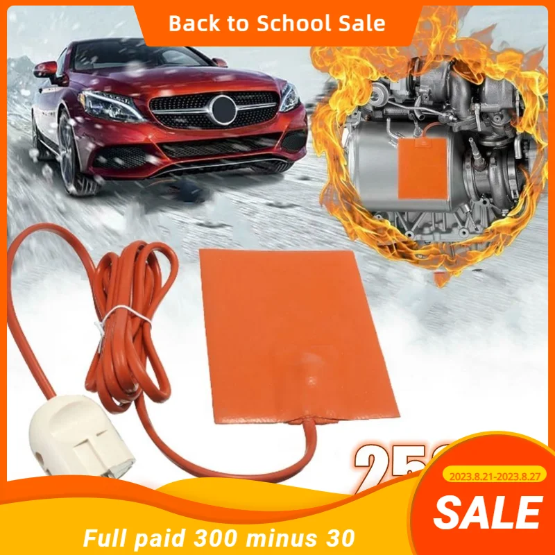 

Diesel Heater Plate 110v 220v Silicone Heater Oil Pan Pallet Heating 250W Car Engine Oil Pan Sump Tank Heater Plate EU/US