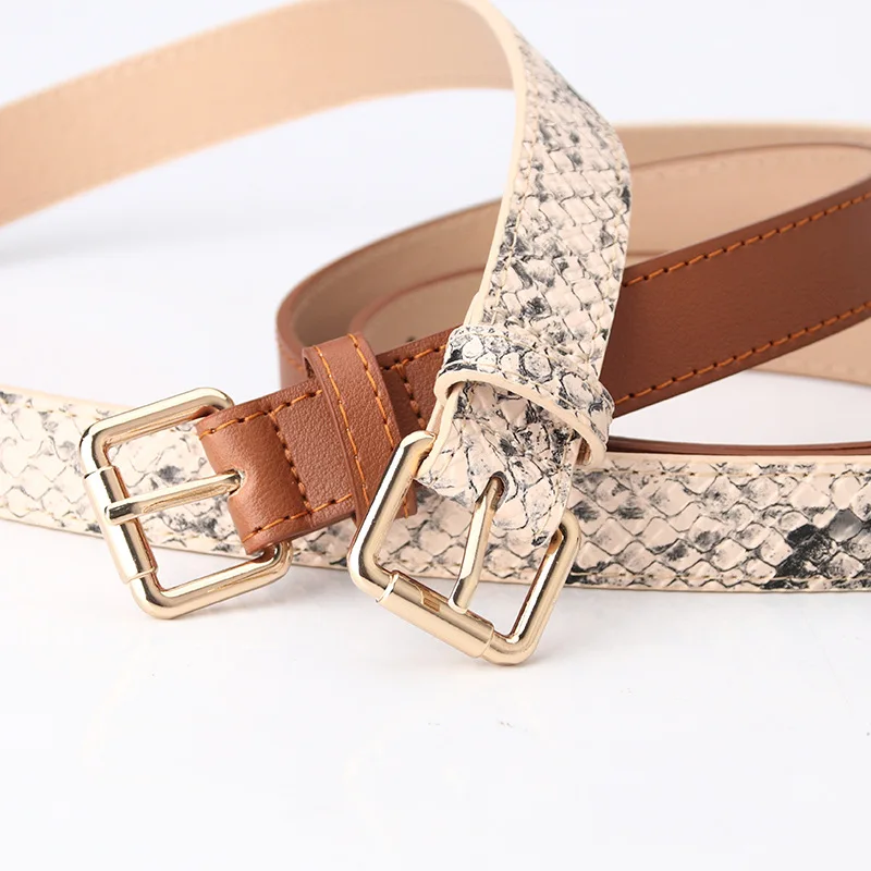 

Ladies Belt High Quality Alloy Japanese Pin Buckle Belt Personality Fashion Brand Design Belt Women Jeans Belt