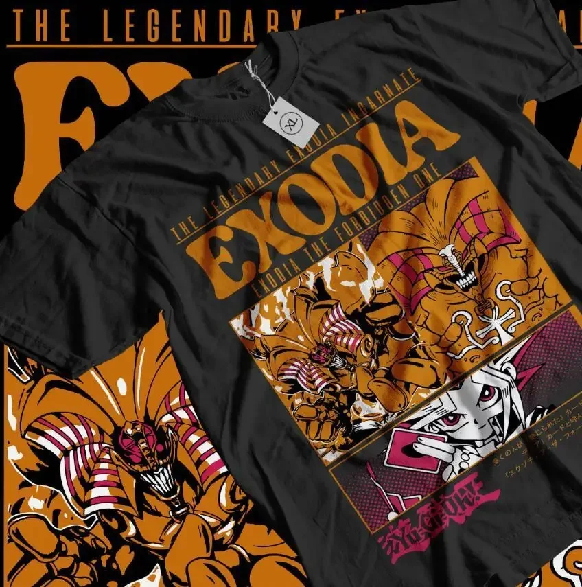 Футболка Exodia Dark Magician Girl Рубашка Yu Gi Oh рубашка Yu-Gi-Oh Аниме Юги Муто