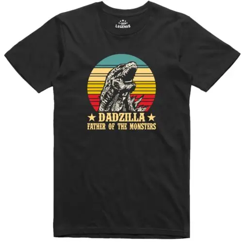 Dadzilla Забавный отдых рождественский подарок обычная хлопчатобумажная рубашка