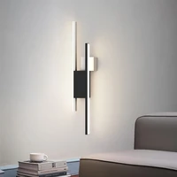 modern led wall lamp minimalism iron lights for living room bedroom stairs nordic decor bedside lamp bathroom fixtures