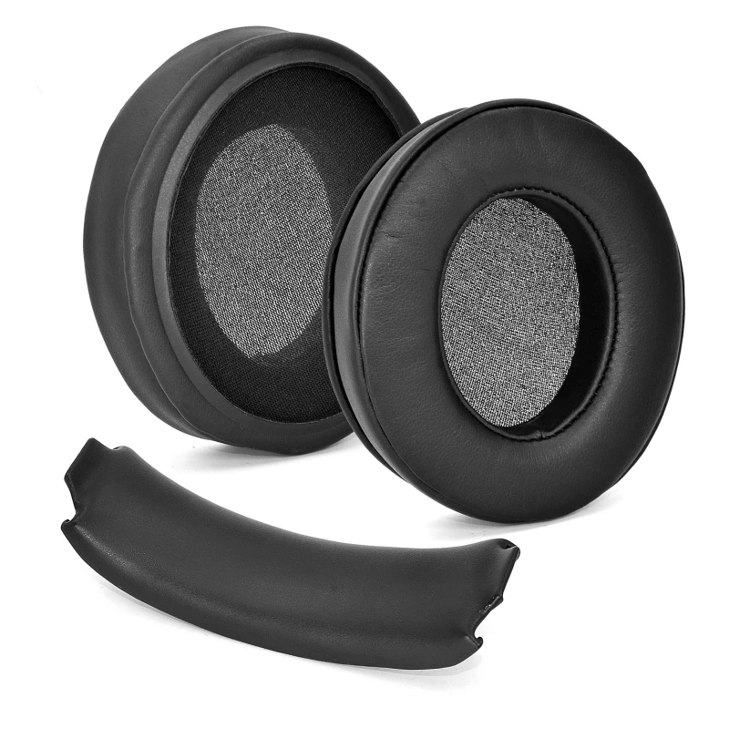 

Comfortable Earpads Head Beams Compatible withRazer Kraken X/Kraken X USB Headset Earmuffs Memory Foam Covers Headbands