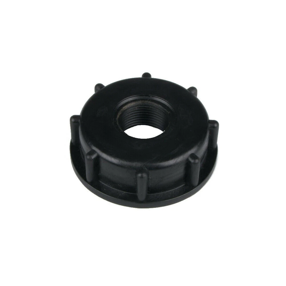 IBC Tank Adapter Cap Garden Tank Lid For IBC Tank Adapter Alloy Black+Red Connector S60 X 6 Coarse Thread Practical