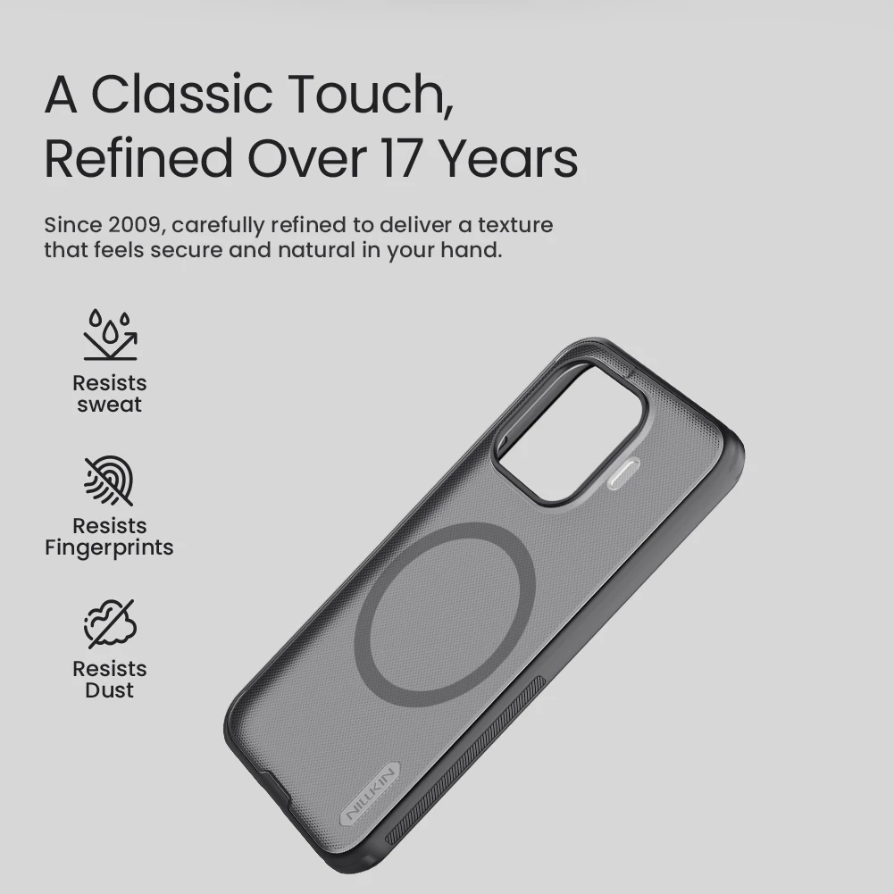 Фото Магнитный чехол NILLKIN для Xiaomi 17T / 17T Pro Frosted Shield Pro, жесткий чехол из ТПУ и поликарбоната №2