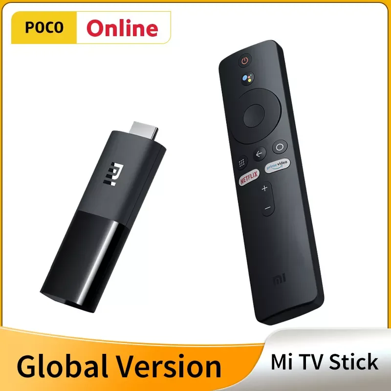 

10000 Xiaomi Mi TV Stick Android TV Quad Core 1 Гб RAM 8 Гб ROM Bluetooth Wifi Netflix Google Assistant Mi TV Stick