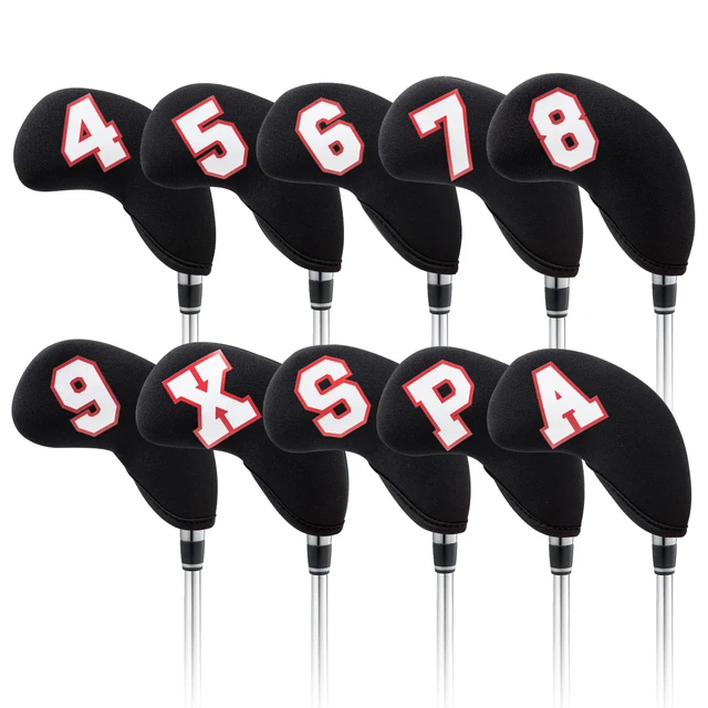 Набор железных головных чехлов для гольфа с большим количеством-Головные Чехлы