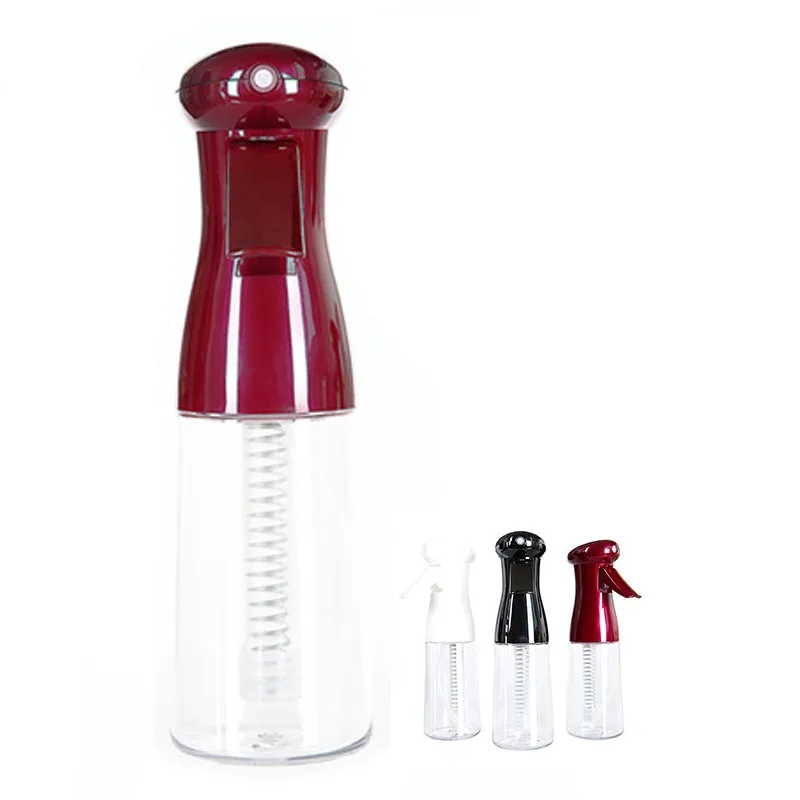 

1pc 200/250ML Transparent Continuous Spray Bottle PET Multi-color Spray Bottle High Pressure Refillable Bottles Beauty Hydrating