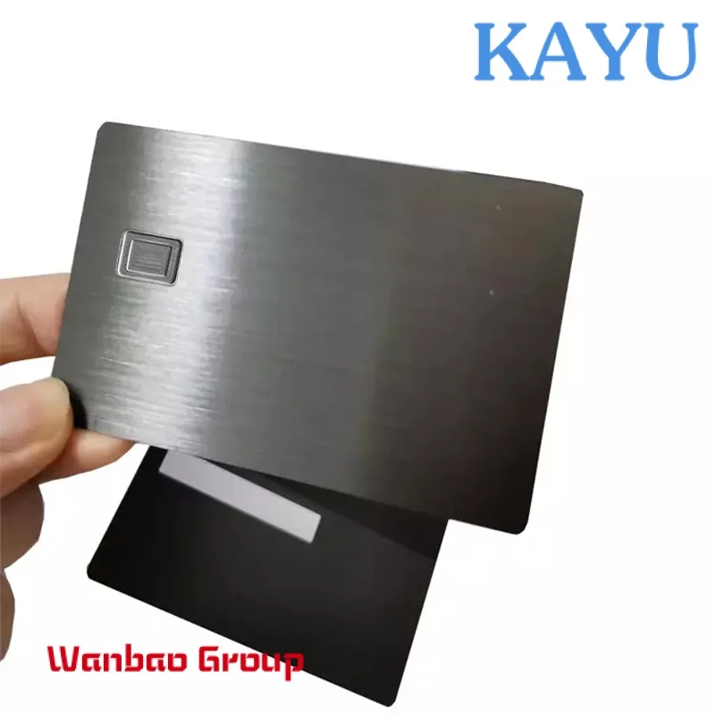 Factory Wholesale Price Customized Gold Blank Metal Visa Credit Card With Chip Slot