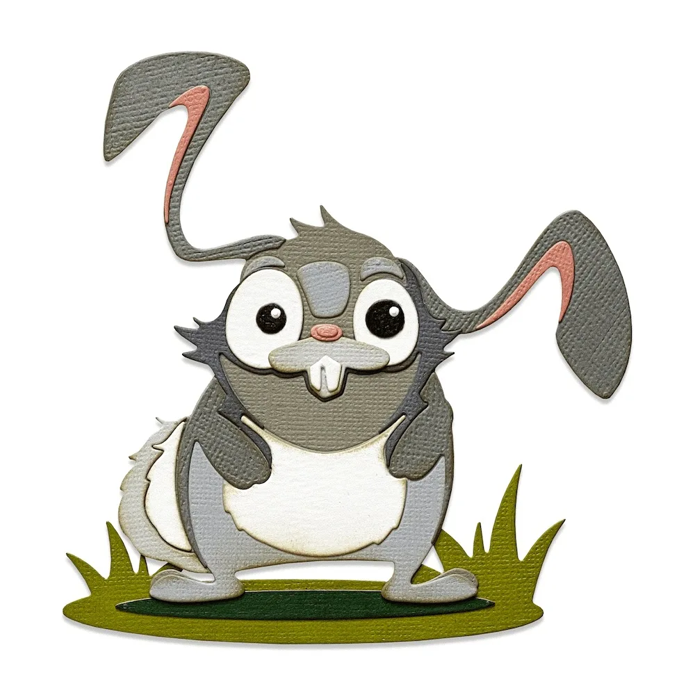 

Metal Cutting Dies Cut Die Animal Rabbit Greeting Craft Decoration Scrapbook Paper Craft Knife Mould Blade Punch Stencil Die