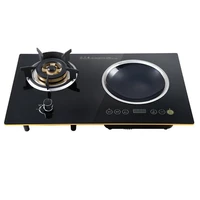 gas cooking ranges electric dual purpose gas stove gas stove embedded induction cooker one gas one electric household integrated