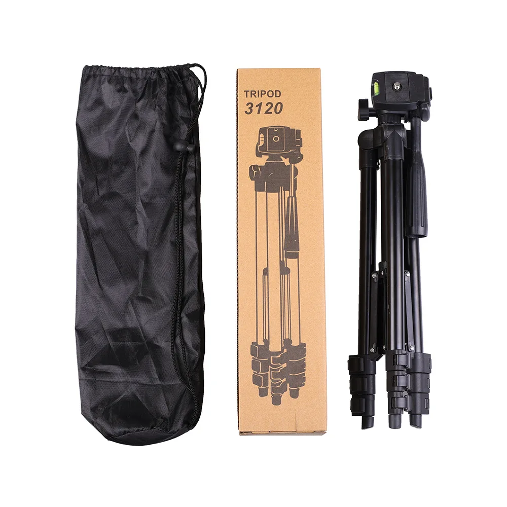 

Camera Tripod Aluminum Alloy Telescopic SLR Outdoor Camera Mobile Phone Live Broadcast Tripod Phone Tripod Phone Stand