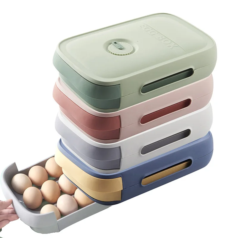 

Food Storage Box Refrigerator Storage Dumpling Fresh Keeping Box Dumpling Box Household Eggs Holder