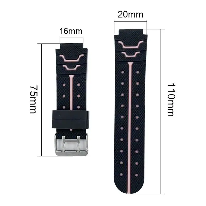 Детский сменный силиконовый ремешок для смарт-часов диаметром 16 мм детей