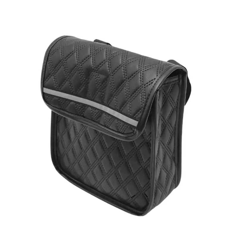 

1pcs Universal Motorcycle Handlebar Bag Motorbike Travel Navigation Bag Scooter Outdoor Waterproof Leather Handlebar Bag