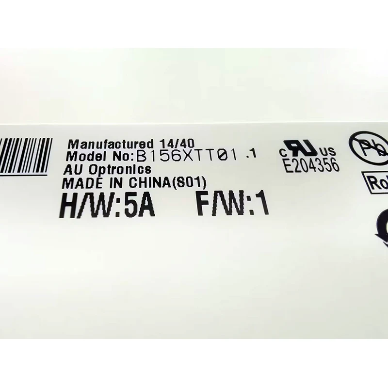 Класс A + B156XTT01.1 LTN156AT36-D01 NT156WHM-A00 с сенсорным экраном, дигитайзер, панель, 40-контактный ЖК-дисплей 15,6 дюйма (art.: 3920ca1053271) - 3920ca1053271