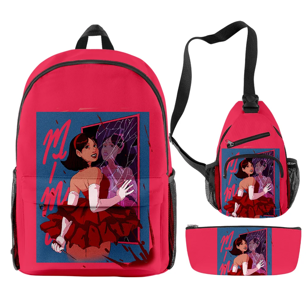 

3 шт./комплект, дорожный рюкзак для ноутбука, с 3D-принтом