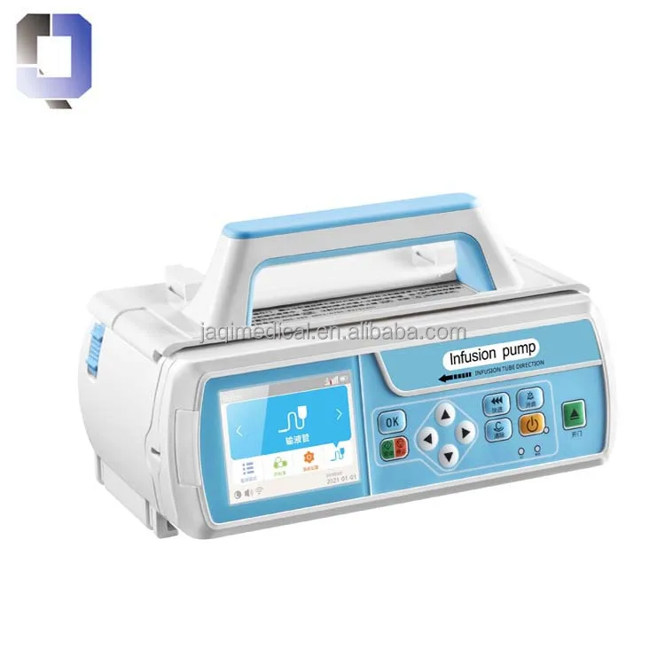 

JQ-i1 infusion volume 36,000ml Easy stackable 12 infusion modes infusion pump with Double sensor detection
