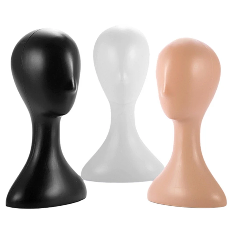 

New Lady high plastic head wig head female model head