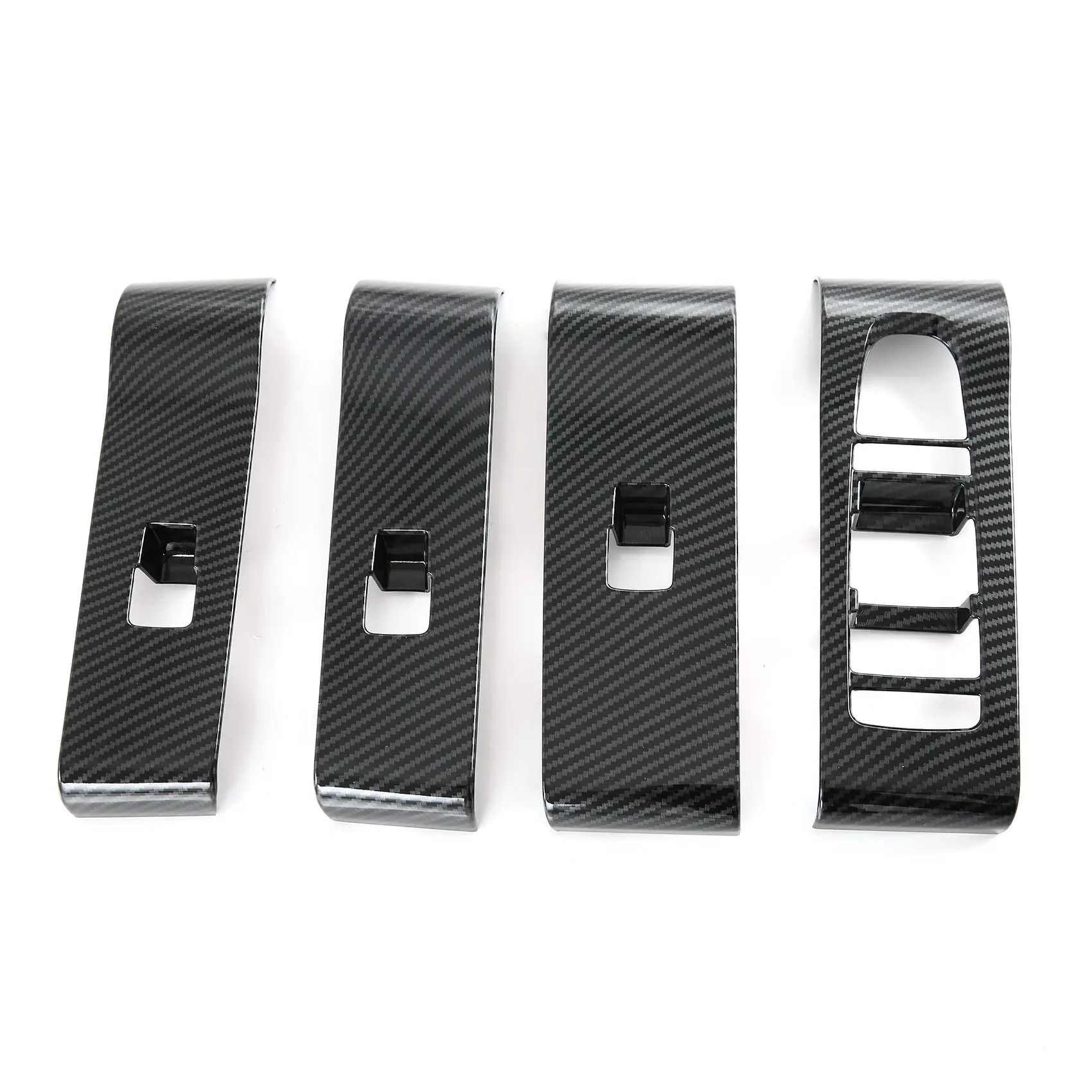 

Car Carbon Fiber ABS Car Windows Control Panel Cover Trim Stickers for BYD ATTO 3 Yuan Plus 2022