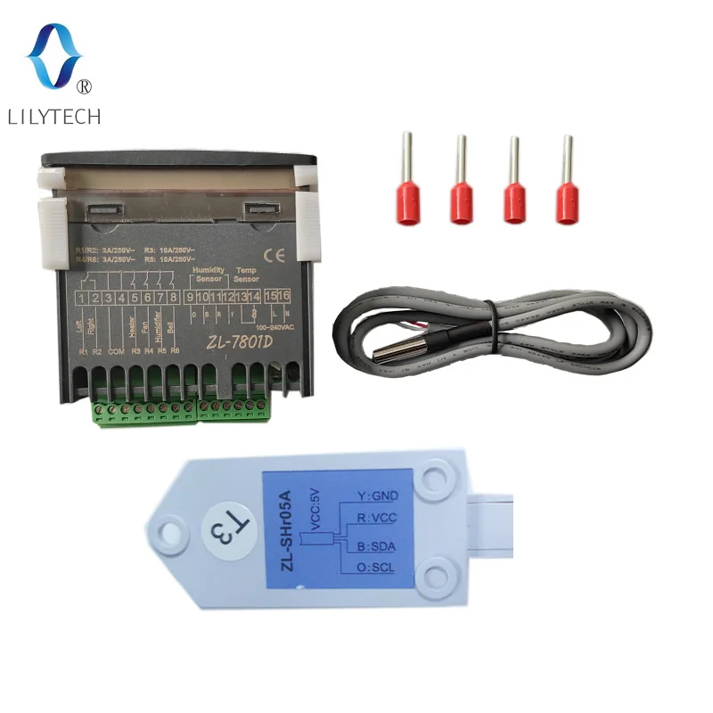 

Регулятор температуры и влажности Lilytech ZL-7801D