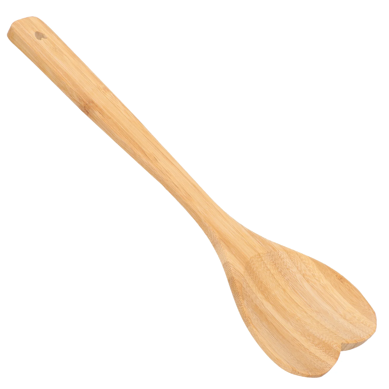

Spoon Spatula Wood Heart Wooden Cooking Mixing Kitchen Baking Shower Handle Bamboo Stirring Charcuterie Dessert Coffee Utensils