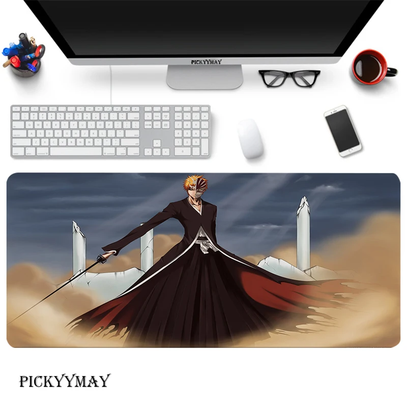 

Mouse Pad Anime Bleach Table Mat Student Mousepad Computer Keyboard Pad Table Mat Tissue Box Desktop Mat Large Gamer Mouse Pads