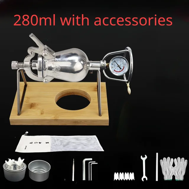 

Hand-Cranked Mini Popcorn Making Machine Popcorn Puffing Machine Puffed Rice Corn Machine 230/280ml