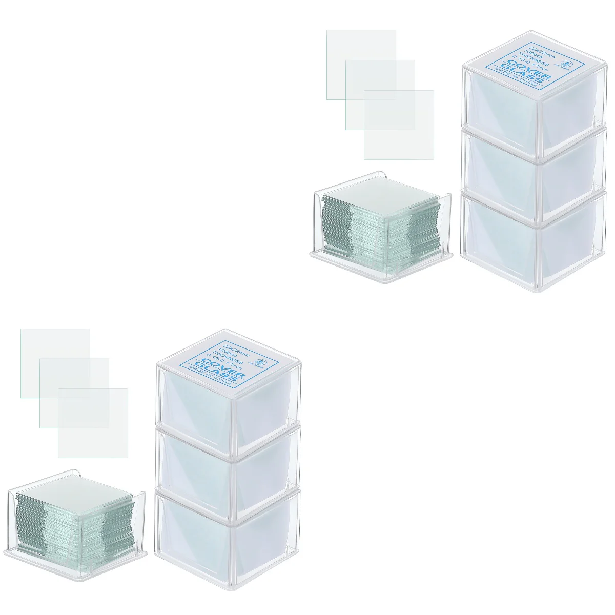 

Square Glasses Glass For Laboratory Glass Slide Microscope Slips Square Glasses Slips Covers Laboratory