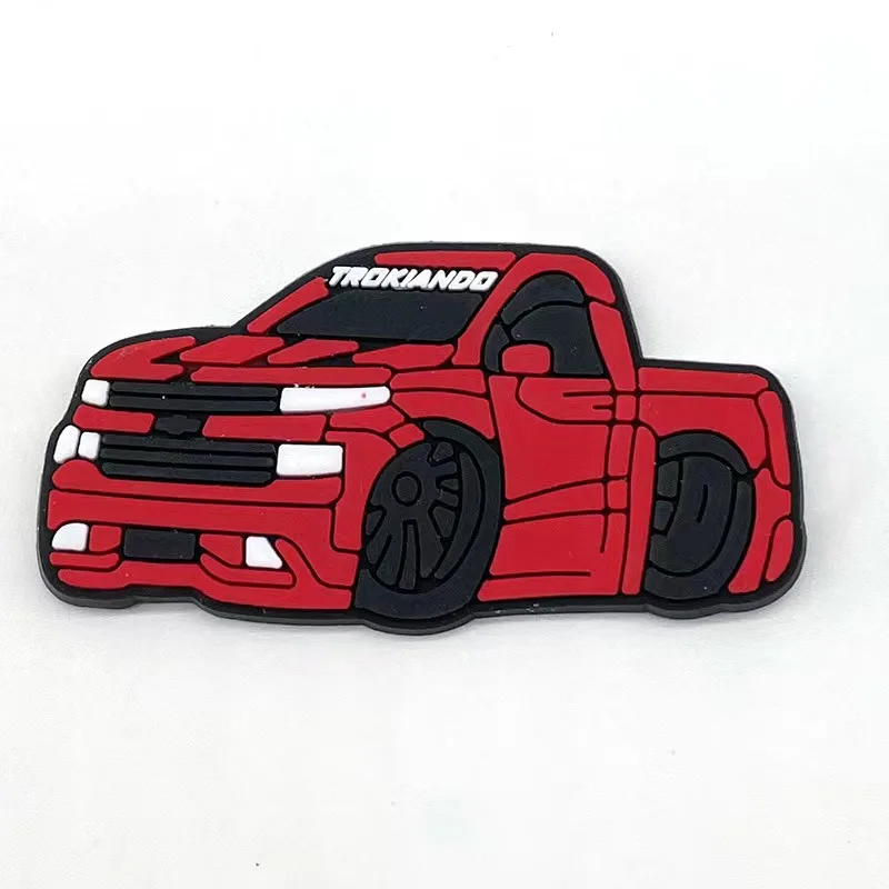 Hot sell 20Pcs/set fashion Car Model Shoe Croc Charms Accessories Shoe Decoration For Jibz Boy Party Christmas Gift