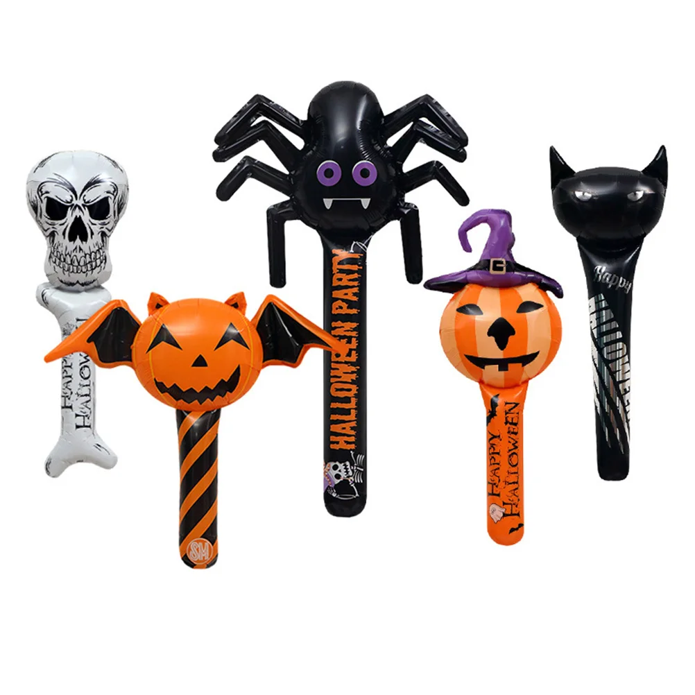 

5pcs Inflatable Sticks Good Fine Useful Handheld Air Sticks Children Inflatable Toys Inflatable Sticks