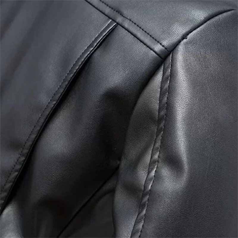 Spring autumn leather jacket women motorcycle short coat mujer casacas para chamarras de veste femme jaqueta couro korean black enlarge